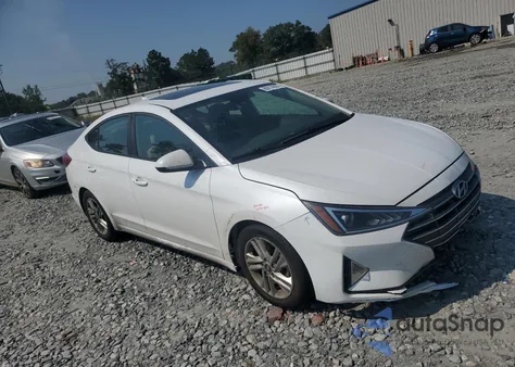 2020 Hyundai Elantra Sel из США, поврежденный, VIN 5NPD84LF0LH603667